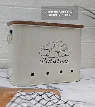 Potato,Onion,Garlic Container(Set of 3)