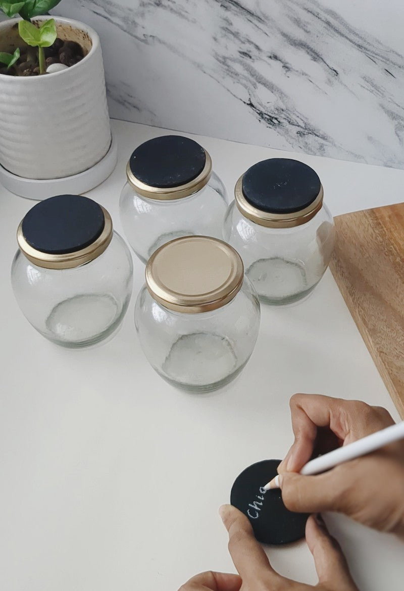 350ml Storage Jars (Set of 4)