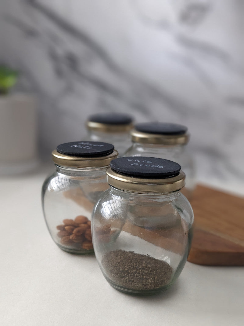 350ml Storage Jars (Set of 4)