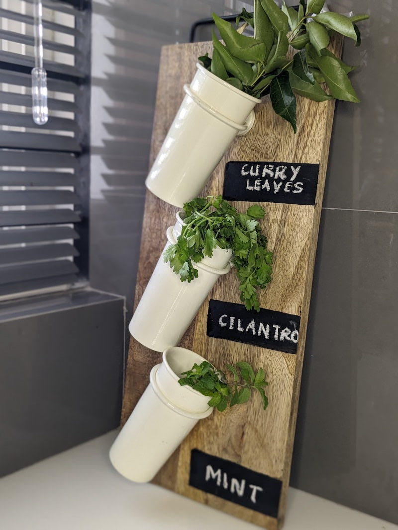 Hanging Kitchen Organizer (Herb Garden)
