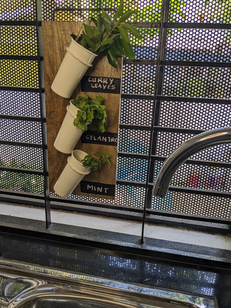 Hanging Kitchen Organizer (Herb Garden)