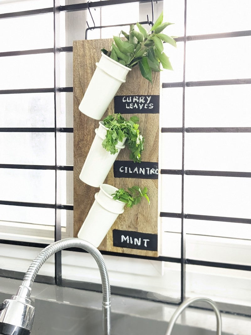 Hanging Kitchen Organizer (Herb Garden)