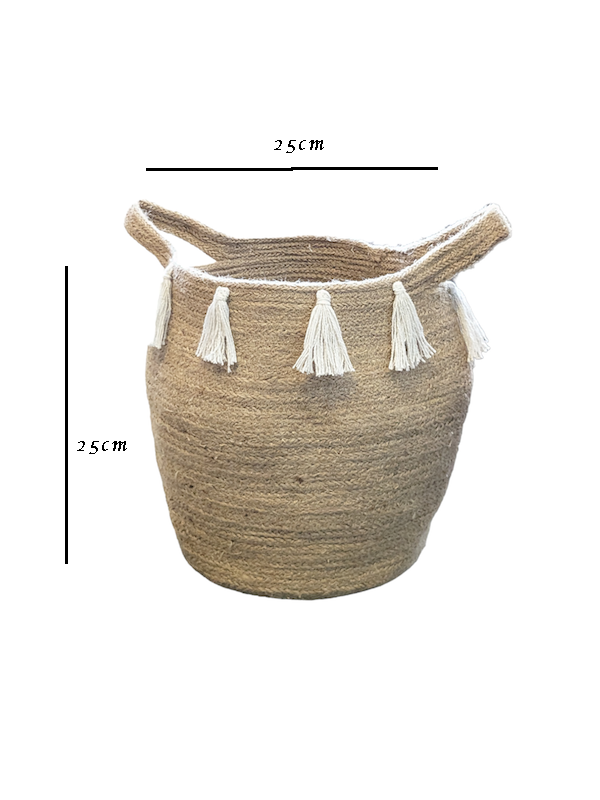Jute Planter - 12 Inch