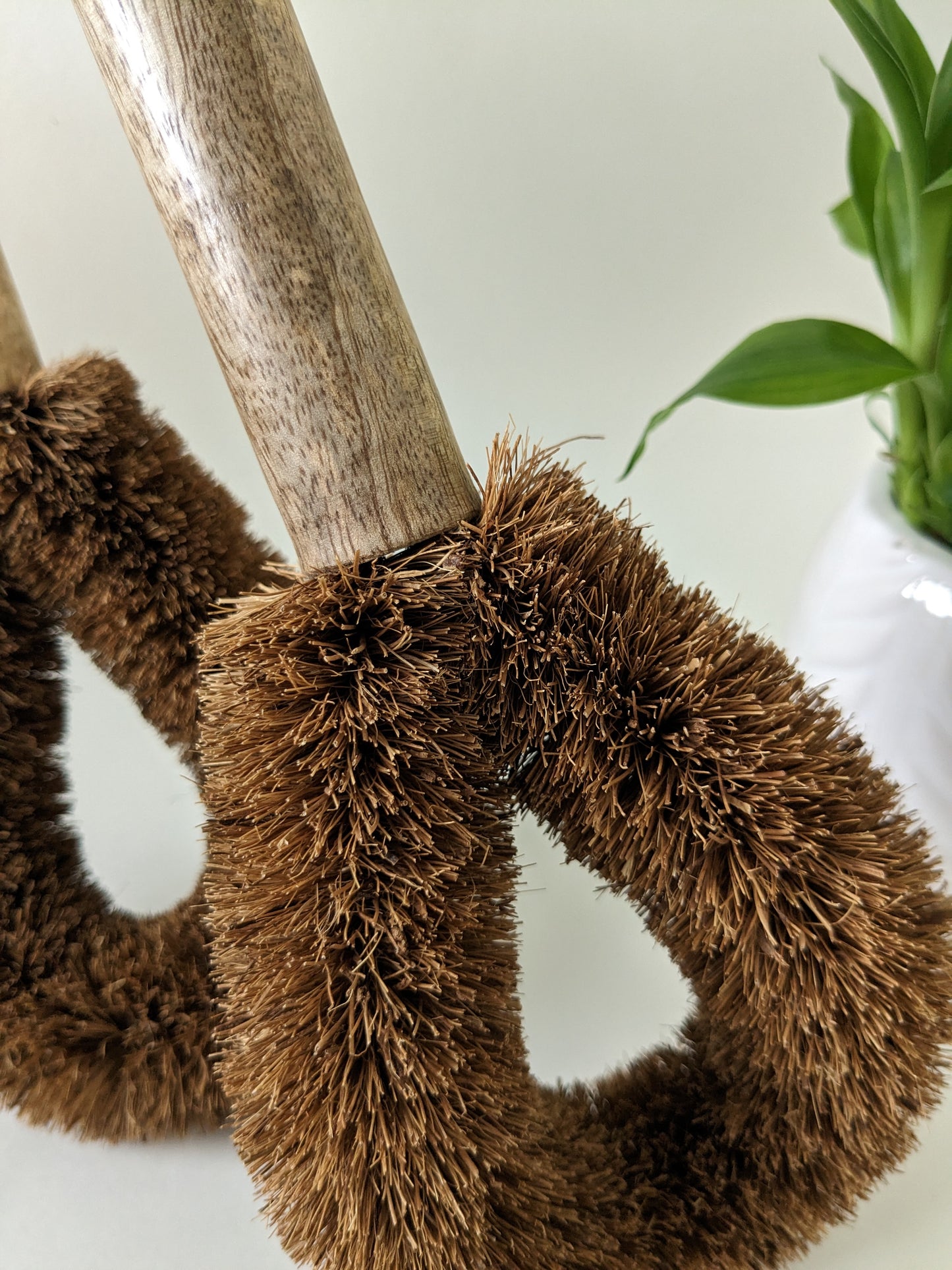 Coir and Mango Wood Toilet Brush(1 Brush)
