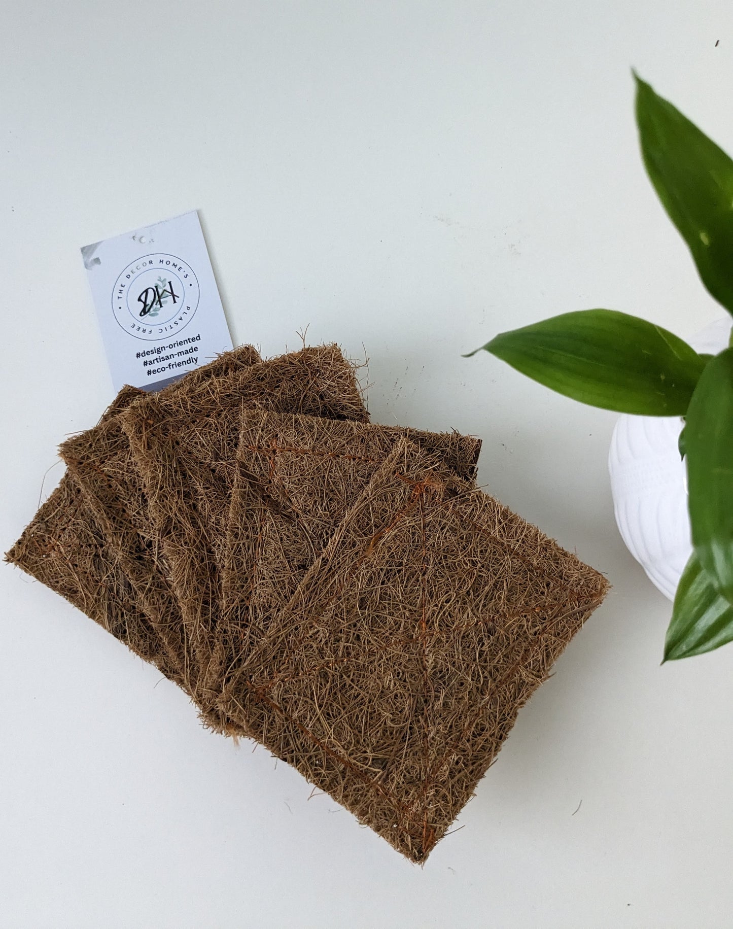 Coir Dish Scrub Pad(Pack of 5)