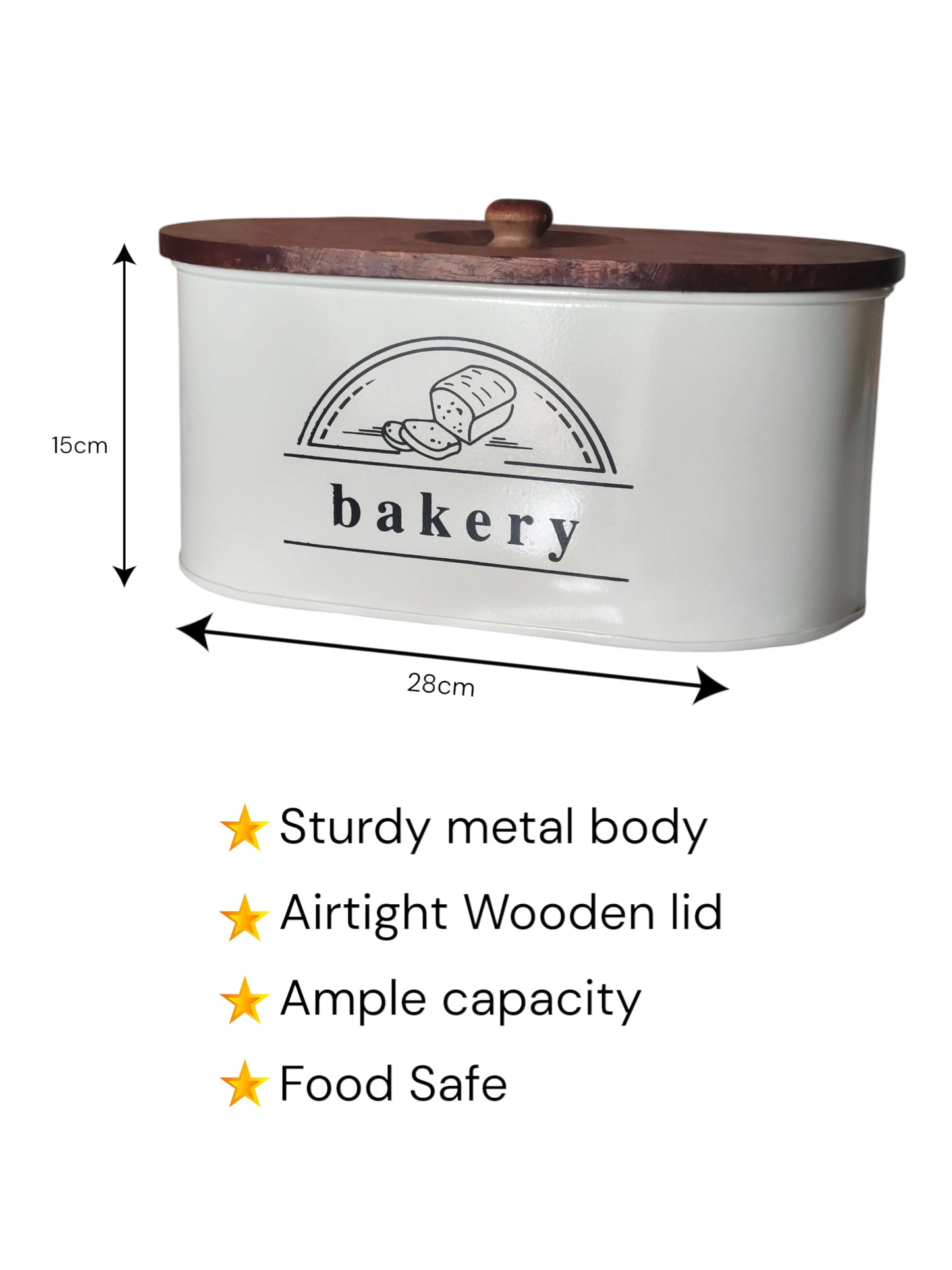Farmhouse Style Bread Box