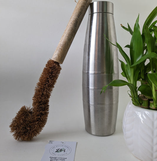 Bottle Brush-Coir and Mango Wood