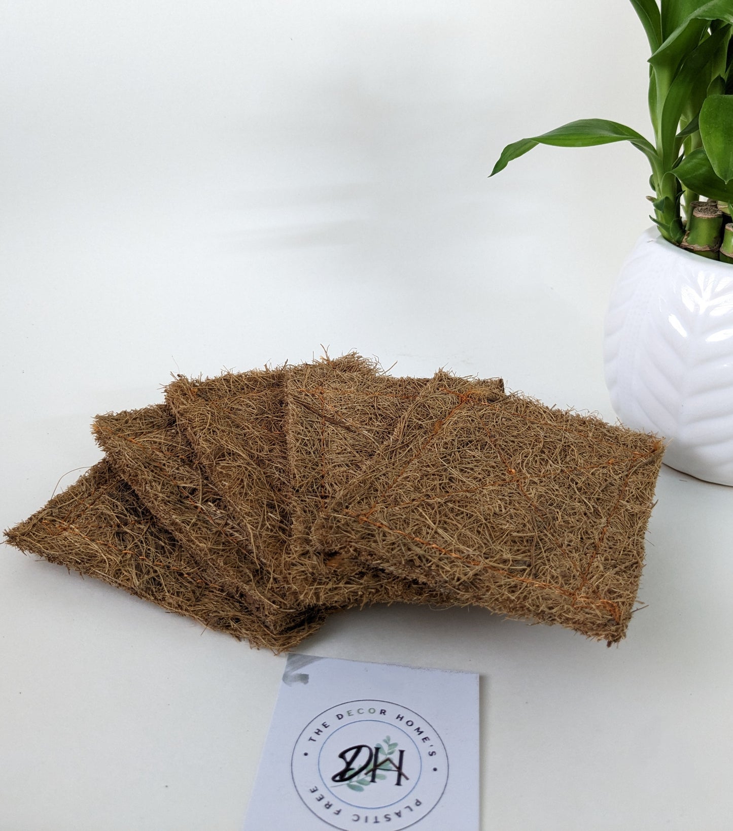 Coir Dish Scrub Pad(Pack of 5)