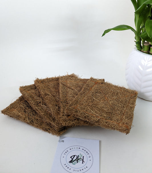 Coir Dish Scrub Pad(Pack of 5)